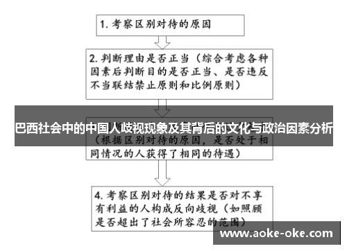 巴西社会中的中国人歧视现象及其背后的文化与政治因素分析